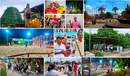 Mejoramiento integral de barrios - Collage de fotos
