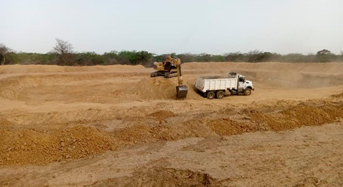 Desarrollo de obras que favorecen a las familias guajiras. Foto: cortesía.