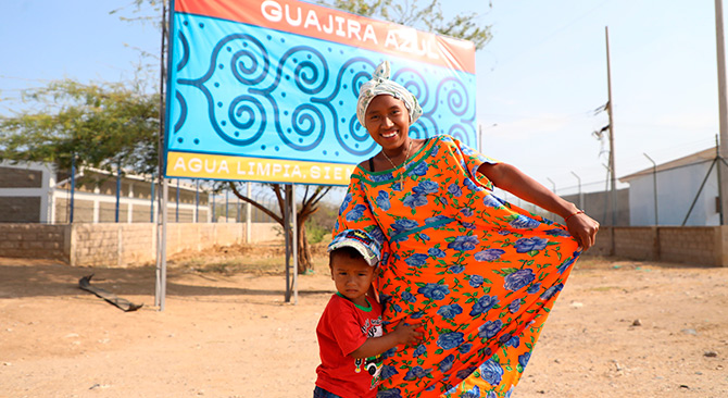 Guajira Azul, causa nacional. Foto: archivo. MVCT.