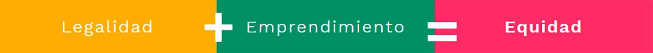 El PND 2018-2022 “Pacto por Colombia, pacto por la equidad” está basado en la ecuación del bienestar: LEGALIDAD + EMPRENDIMIENTO = EQUIDAD Imagen tomada de la Página web de Presidencia