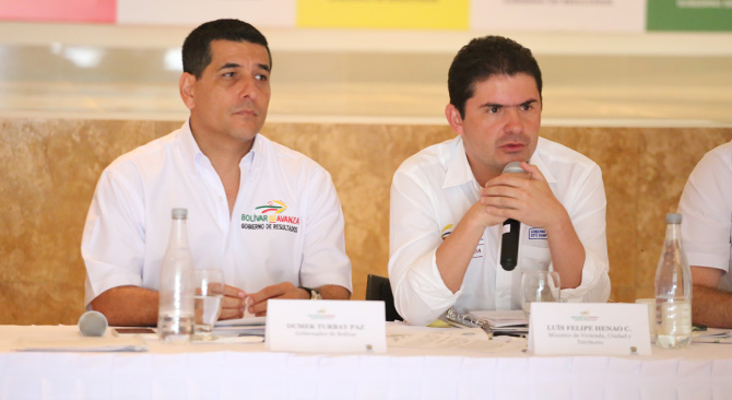Acueductos Arjona Turbaco y La Linea seran priorizados por Minvivienda