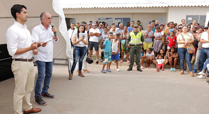 La Vivienda Gratuita le cambio la cara a Campo de La Cruz