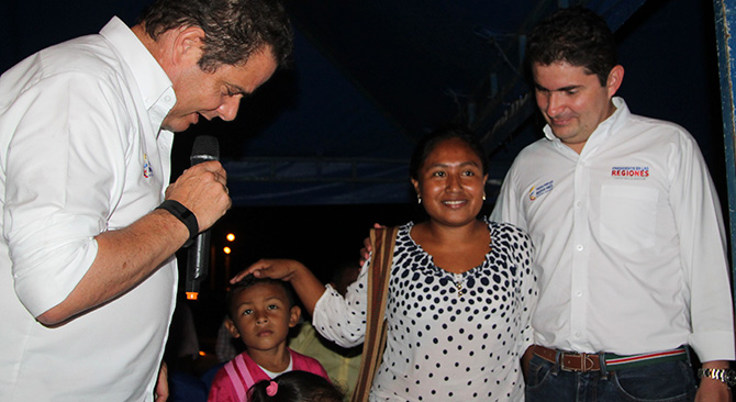 Con entrega de hoy en Guajira ya son 98 mil viviendas gratis terminadas
