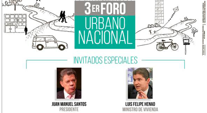 Las politicas de vivienda y agua seran protagonistas en el 3er Foro Urbano Nacional