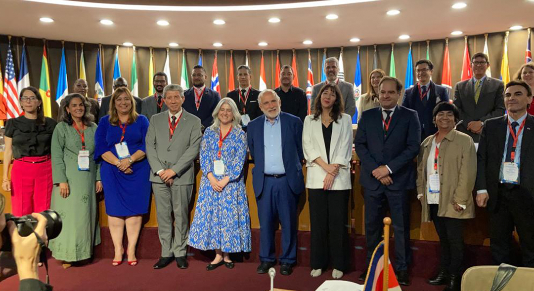 Ministra de Vivienda participa en XXXI asamblea de MINURVI en Chile. Foto: cortesía ECLAC - prensa sede Cepal