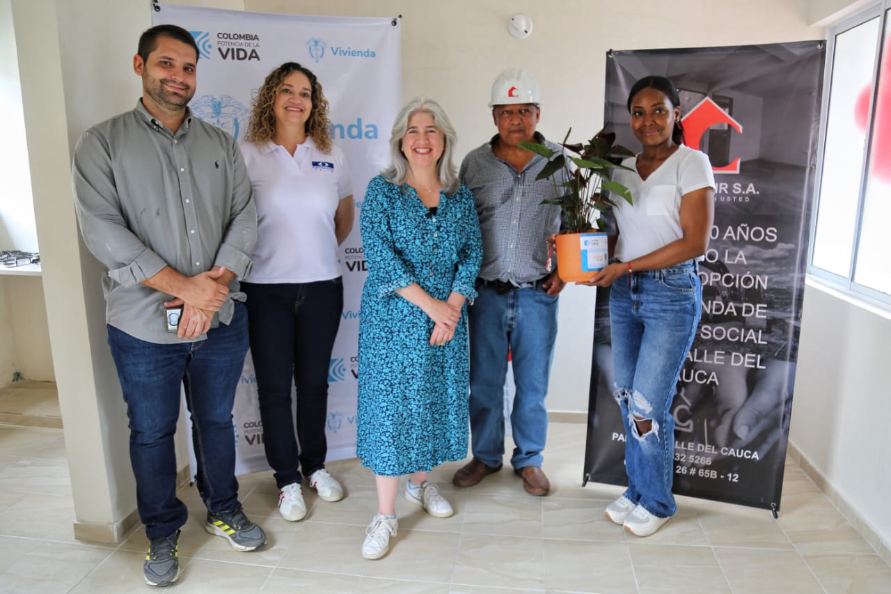 Los ajustes al programa Mi Casa Ya, han dado buenos resultados, ahora familias de municipios pequeños, como Jamundí, tendrán la posibilidad de acceder a una vivienda. Foto: prensa (MVCT)