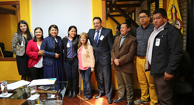 Minvivienda recibio propuestas para proyectos de vivienda y agua potable en Boyaca y Caqueta