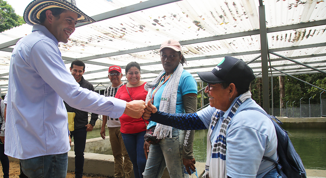 Con la obra, que beneficiará a más de 4.300 habitantes del municipio, se amplía la cobertura de 0 % a 100 %. Foto: Sharon Durán (MVCT).