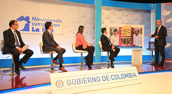 Hoy llevamos 1 millon 510 mil viviendas iniciadas con las que construimos paz Minvivienda