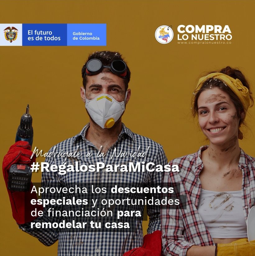 La campaña cumplió su doble propósito: ofrecerles a las familias colombianas interesadas en renovar sus viviendas precios asequibles y descuentos que alcanzaron el 30%, y proteger el empleo de más de 600 mil personas vinculadas al sector de remodelaciones y acabados. Foto: Archivo