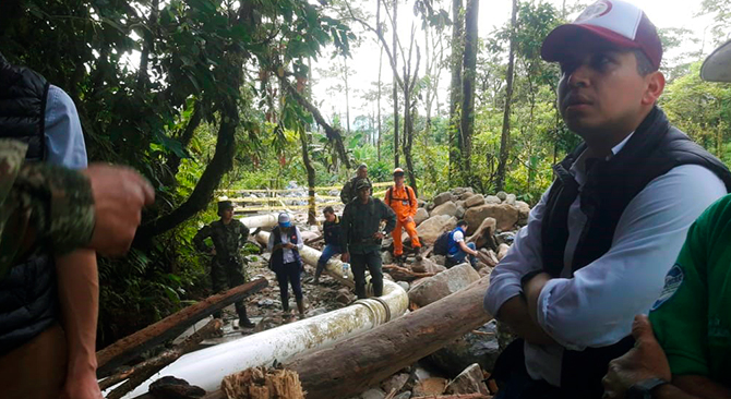 Tenemos el recurso hidrico suficiente hasta restablecer el agua en los municipios afectados del Putumayo Minvivienda