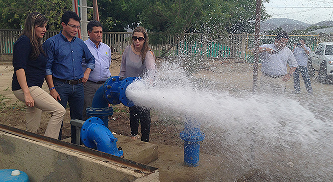 A partir de hoy 45.000 habitantes de Santa Marta contarán con el servicio de agua potable, gracias a los pozos entregados por Minvivienda