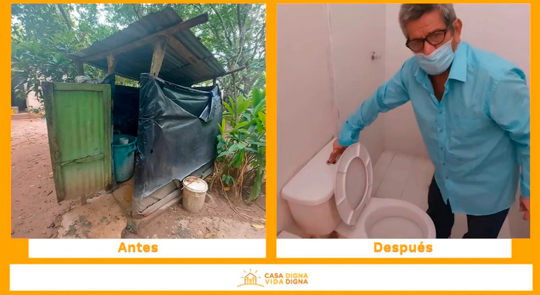La inversión de $3.220 millones beneficia a 517 familias de Sabanas de San Ángel. Foto: (MVCT)