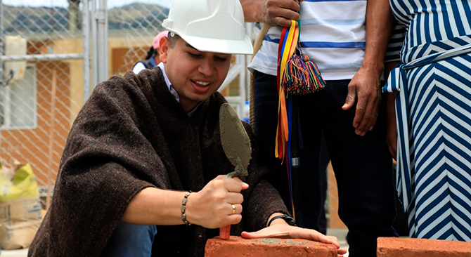 Los mejores tiempos para Jambalo estan por venir el Gobierno Nacional llega con multimillonaria inversion para optimizacion del acueducto Minvivienda
