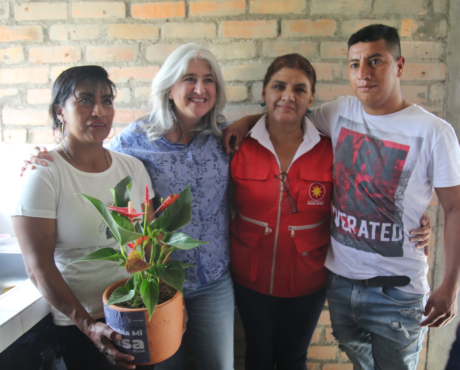 La inversión en mejoramientos de vivienda en el Cauca benefician a 377 familias de Popayán y del Resguardo Indígena Páez de Quintana. Foto: Sharon Duran (MVCT)
