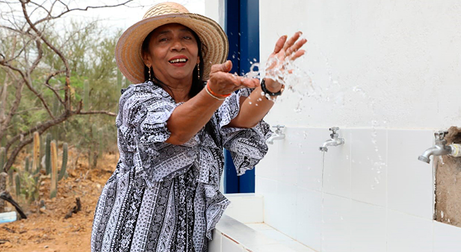 Avanzan intervenciones del Programa Guajira Azul