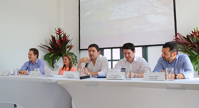 Barranquilla tiene las apuestas mas grandes de infraestructura Ministro de Vivienda en lanzamiento del proyecto Alameda del Rio