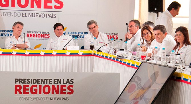 Con una inversion de 646 mil millones de pesos se lleva agua potable y saneamiento a cuatro departamentos de la region caribe