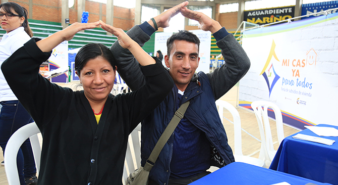 Alrededor de 3660 narinenses asistieron a la feria Mi Casa Ya para todos en Pasto