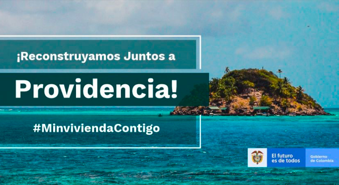 Para ayudar a reconstruir a Providencia, los empresarios podrán realizar donaciones de vivienda en especie. Foto: Archivo MVCT