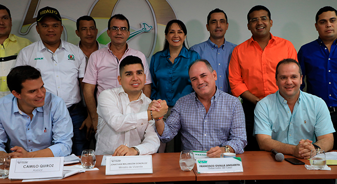 Ministerio de Vivienda y Gobernacion del Cesar se unen para entregar mas de 1800 viviendas gratis en el departamento