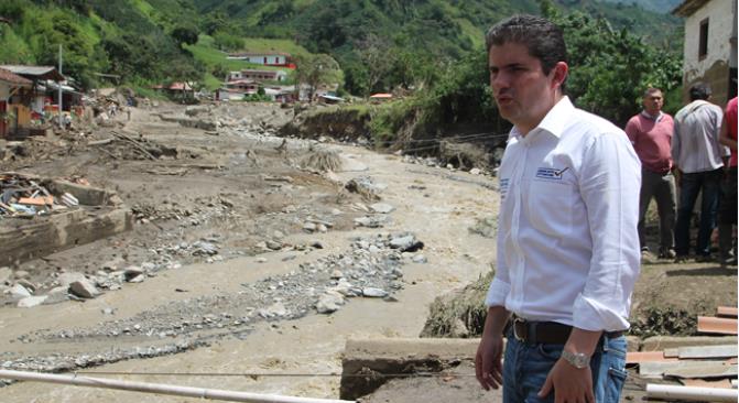 Minvivienda ratifica desde Las Margaritas su compromiso de solucionar tema habitacional para damnificados en Salgar Antioquia