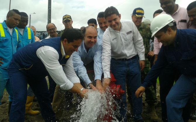 Hoy en un tiempo record le estamos devolviendo el agua a Tumaco Minvivienda