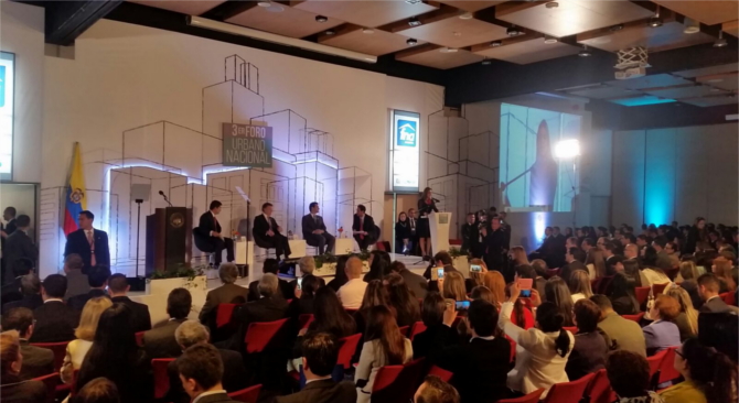 Minvivienda interviene en el Tercer Foro Urbano Nacional que se realiza en Bogota