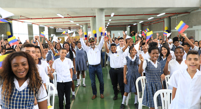 Cali cuenta con uno de los colegios mas modernos del pais
