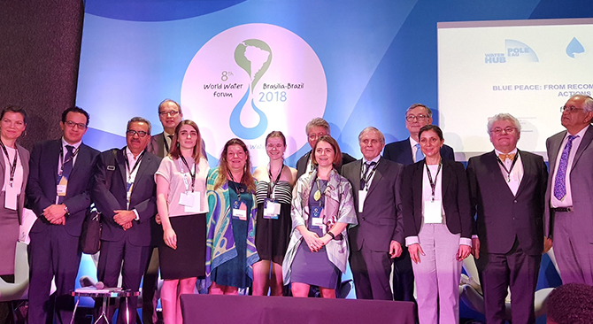 Colombia fue ejemplo en foro mundial de Agua y Paz en Brasil