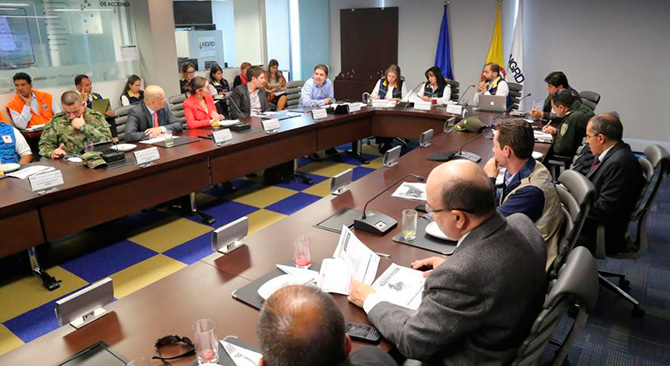 Minvivienda lidera Comite de gestion de riesgo de Magdalena manana