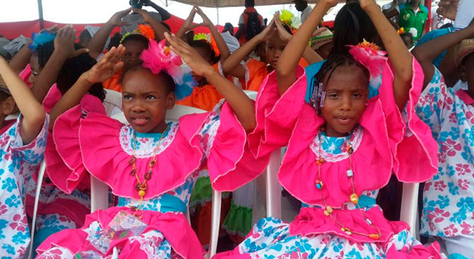 Minvivienda celebra el dia del nino en la primera Feria Nacional de Servicio al Ciudadano en Quibdo