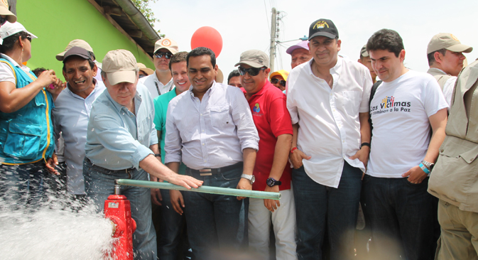 Habitantes de El Carmen de Bolívar ya tienen agua