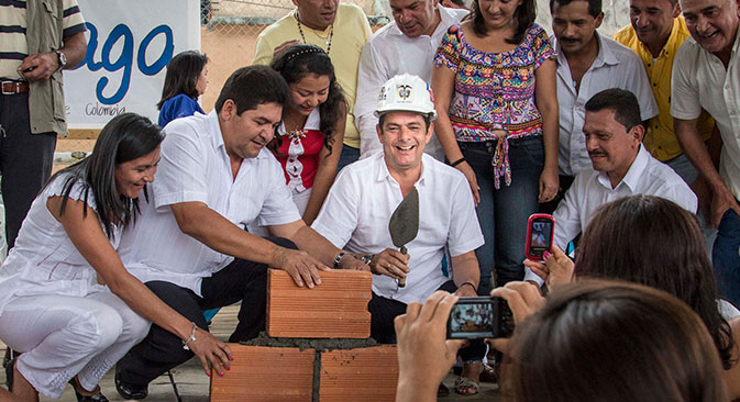 Huila ya tiene en construcción las 3.469 viviendas gratis que el Gobierno le asignó en el marco del programa