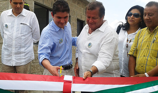 Ministro de Vivienda inauguró obras de acueducto y alcantarillado en Galapa, Atlántico