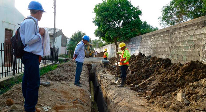 Minvivienda le cumplió a Montería con la terminación de las obras de extensión de redes de alcantarillado sanitario