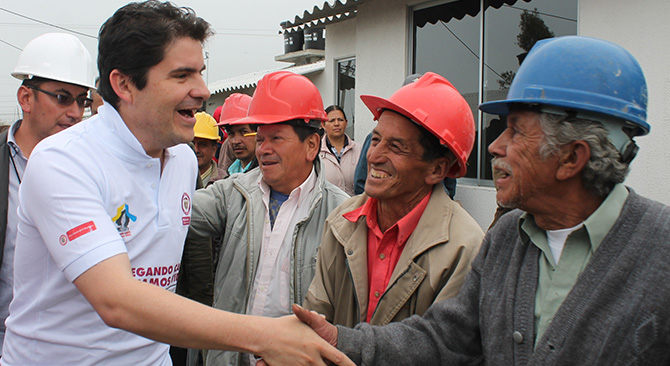 Minvivienda viaja mañana a Pasto y Yacuanquer para entregar 657 viviendas gratis y dar un balance de obras de acueducto y alcantarillado