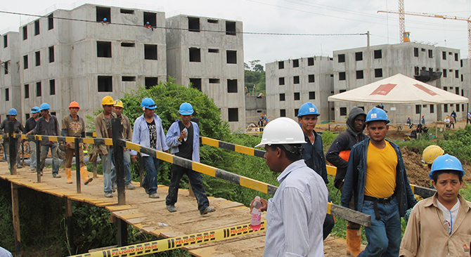 Nuevo máximo histórico registró el sector construcción en materia de empleo