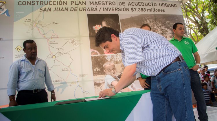 Por fin, San Juan de Urabá, Antioquia, tendrá acueducto
