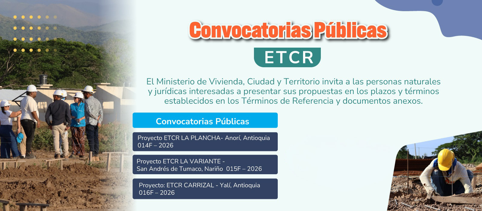 PIEZA GRÁFICA COMUNICADO CONVOCATORIAS ETCR