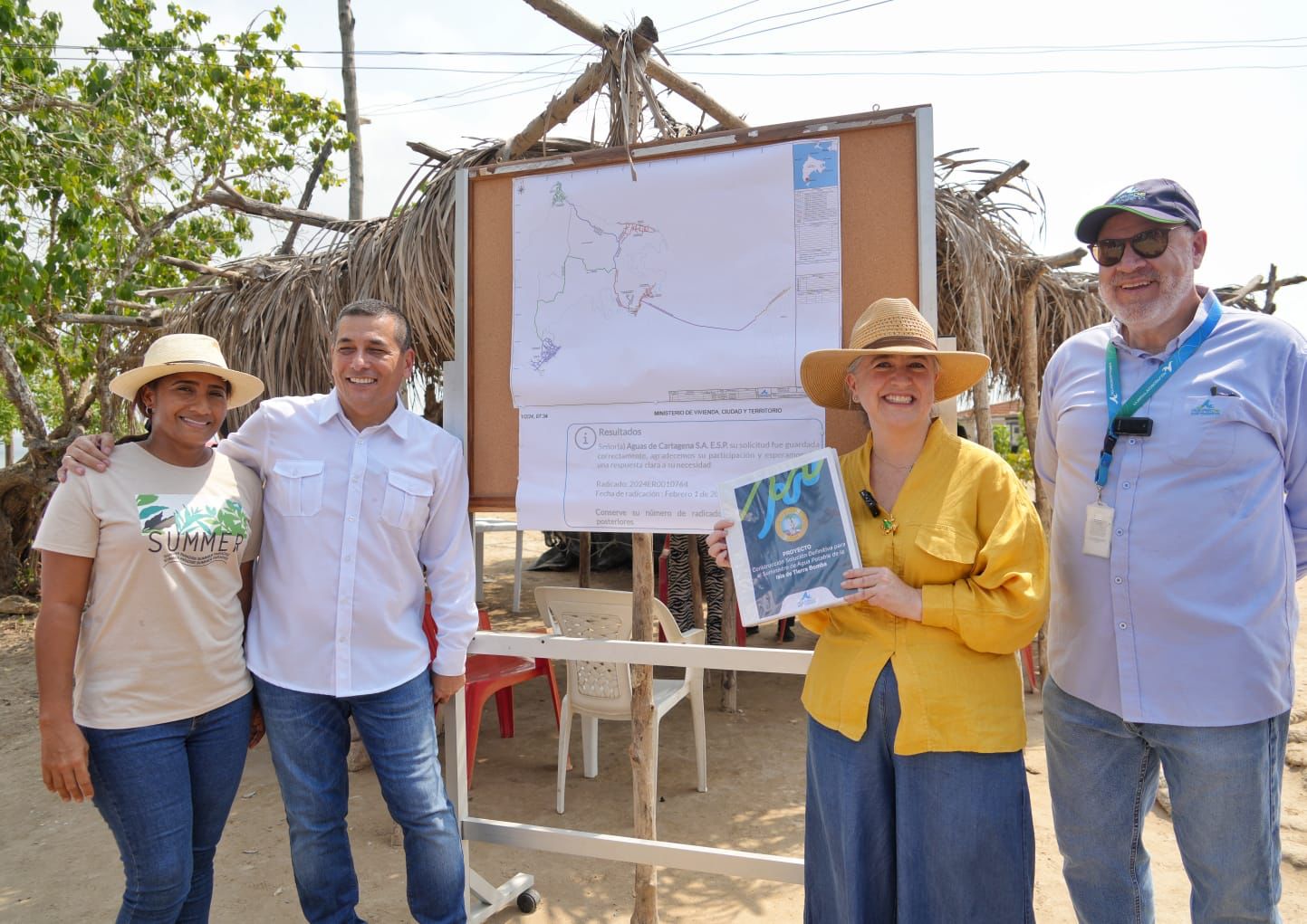 Minvivienda hará los estudios y diseños para lograr la ejecución del proyecto. Foto: Sharon Durán (archivo MVCT)