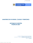 Portada informe anual 2021