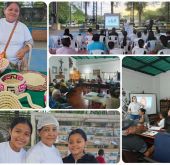 FOTOGRAFIA ENTREGA PARQUE RECREODEPORTIVO EN GUAINÍA