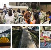 FOTOGRAFIA ENTREGA PARQUE RECREODEPORTIVO EN GUAINÍA