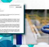 PIEZA GRÁFICA ACLARACION ESTADO DE PROYECTOS DE AGUA