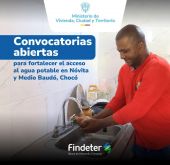 Fotografia convocatoria acceso al agua potable en Chocó