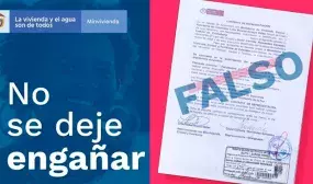 Personas inescrupulosas que se hacen pasar por funcionarios del Ministerio de Vivienda están estafando a familias interesadas en adquirir vivienda subsidiada por el Gobierno Nacional. Imagen: Archivo MVCT.