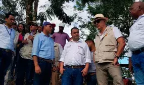 Minvivienda y Cooperacion Espanola visitaron obras de agua y alcantarillado en Choco