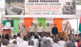63501 millones para obras de agua y saneamiento en Molagavita y Socorro Santander