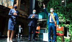 El Ministerio de Vivienda, Ciudad y Territorio conmemoró 10 años con cifras sin precedentes. Foto: René Valenzuela (MVCT)